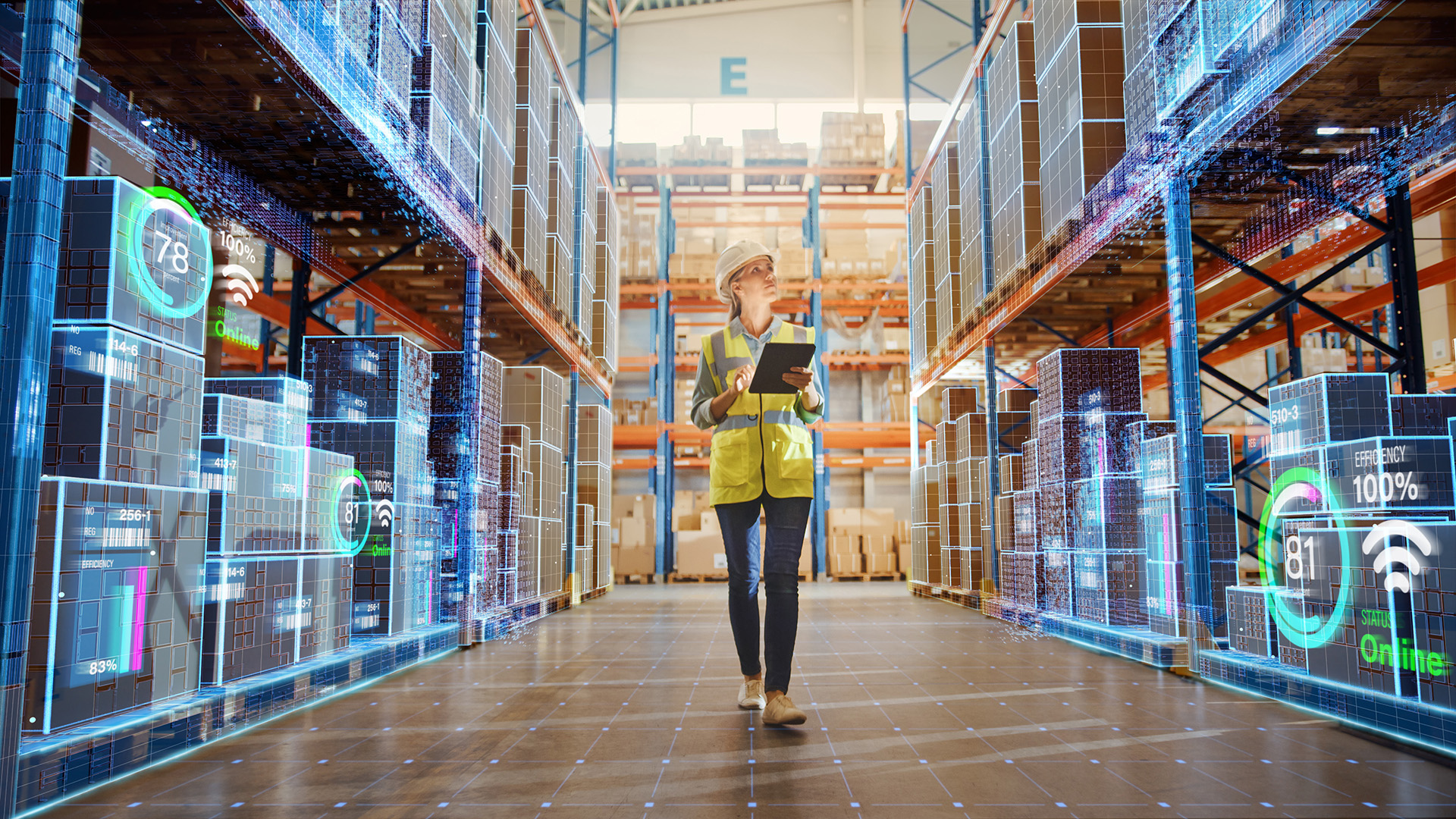 warehouse-digital-woman